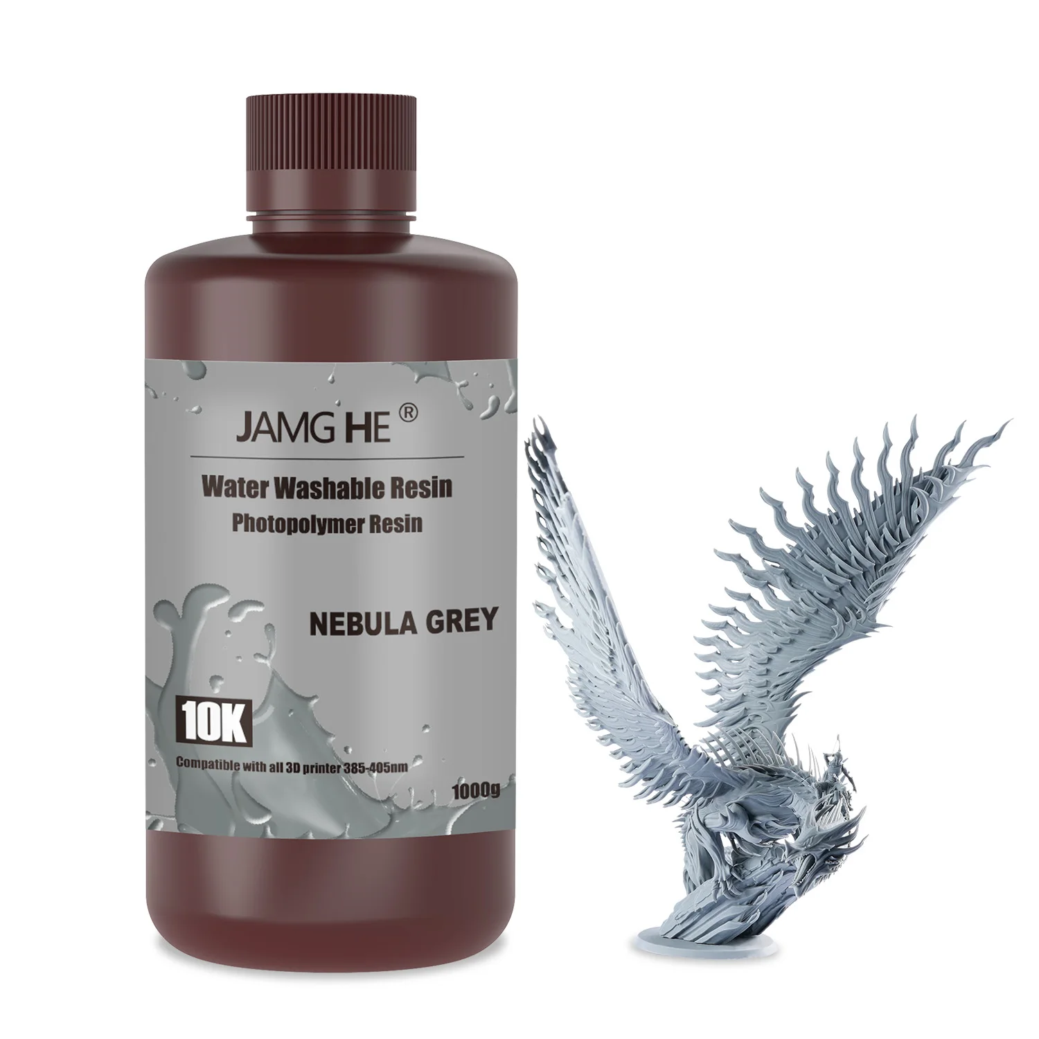 3d printer UV water washable resin easy cleaning Super Low Odor Standard Resin for DLP/LCD/SLA