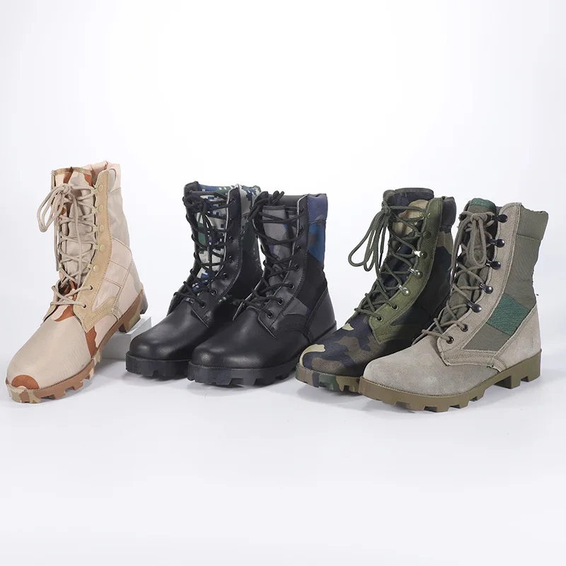 Factory Wholesale Outdoor Sport Original Tactical Hunting Safety Waterproof Shoes Boots