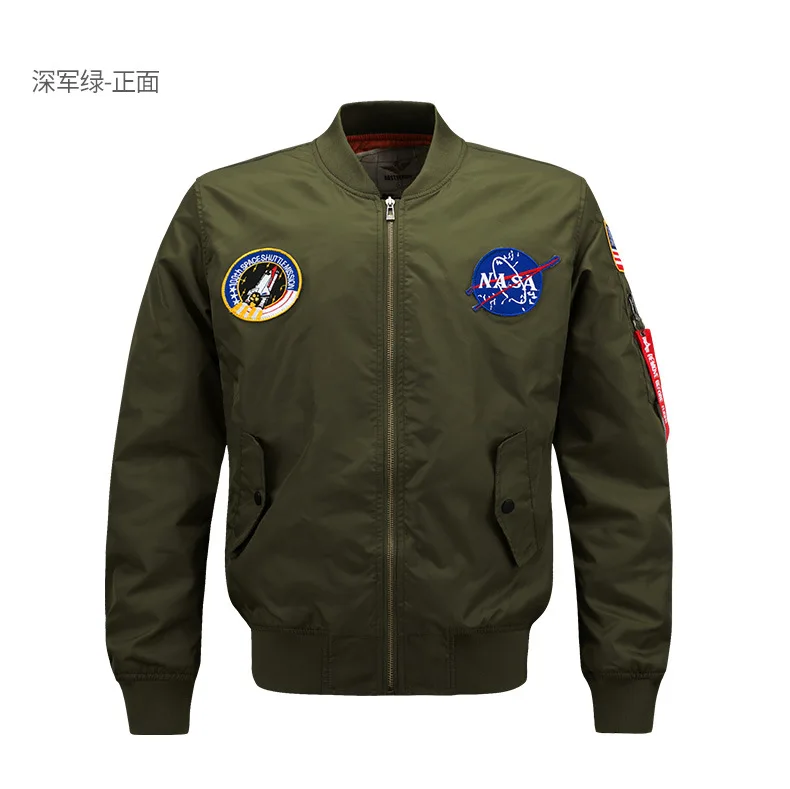
Wholesale Classic Men Women Nylon Custom Flight Bomber Jacket 