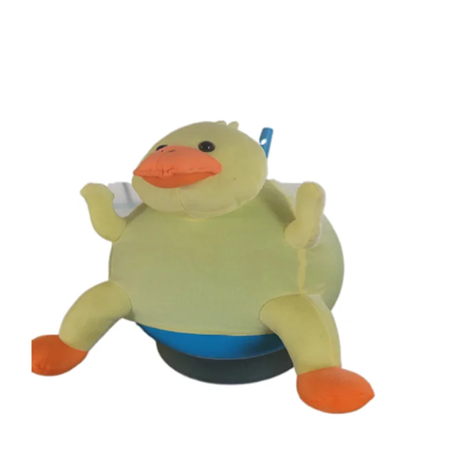 OEM 55cm Customized pattern eco-friendly pvc bouncing jumping hopper toy ball with cover