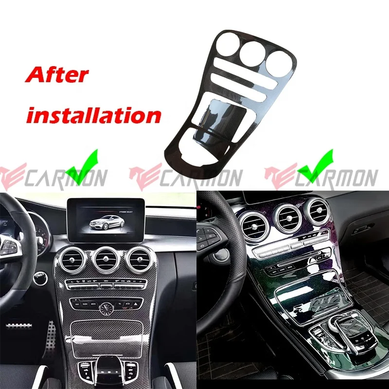Наклейки для панели центральной консоли Mercedes-Benz C-Class W205 C63 C43