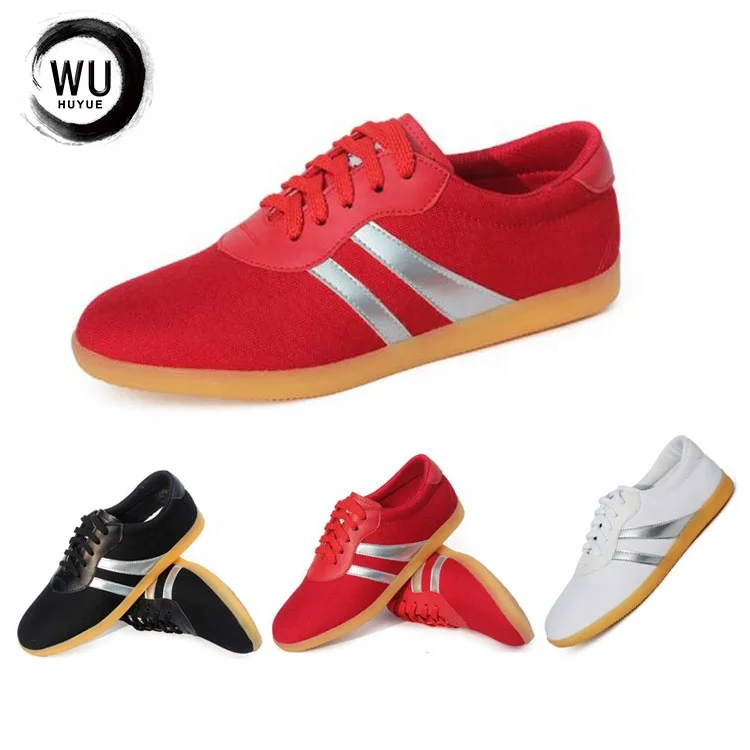 Canvas kung fu shoes martial arts wushu tai chi shoes