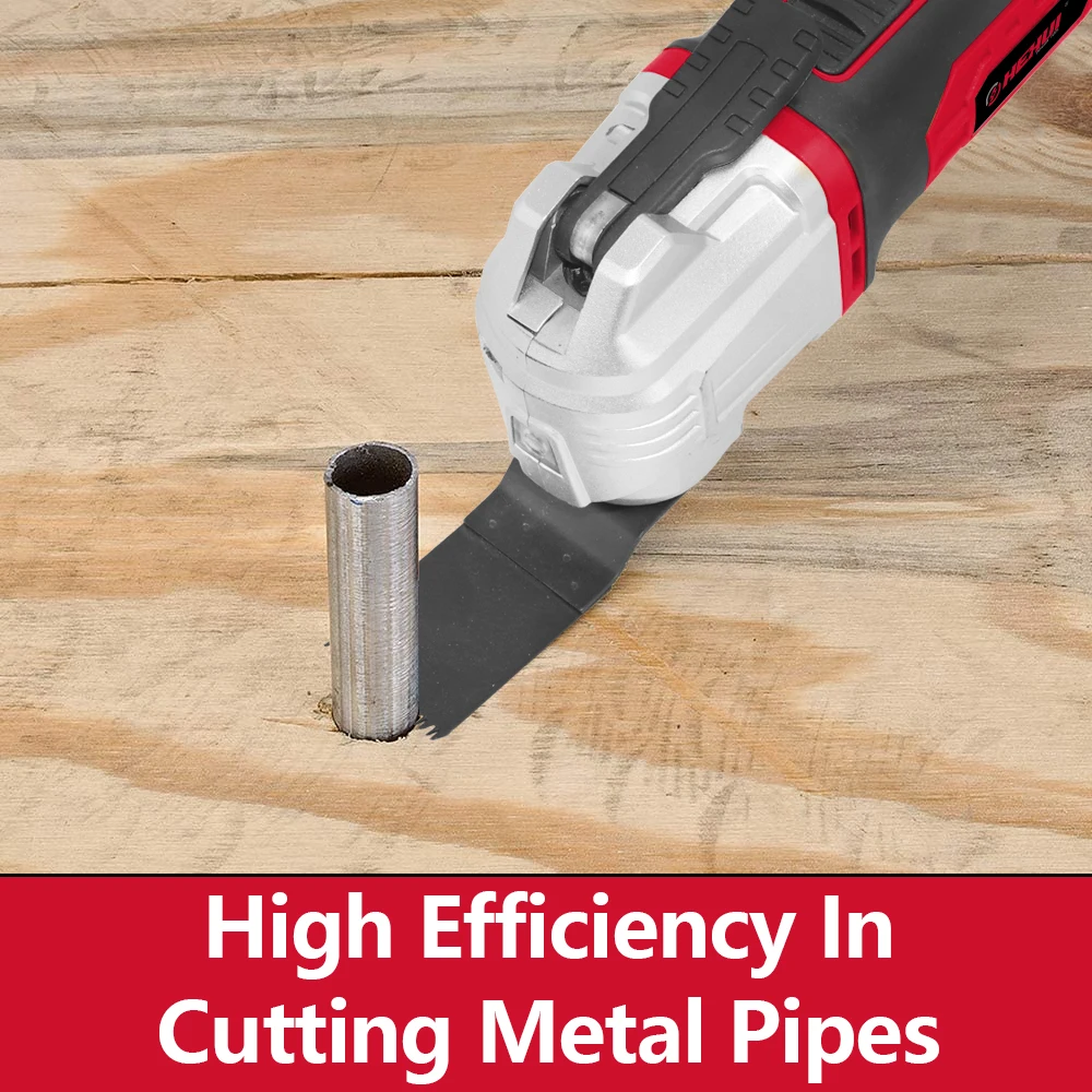 Hehui 20V Portable Oscillating Multi Tool Saw Blades Cordless Oscillating Knife Cutting Tools