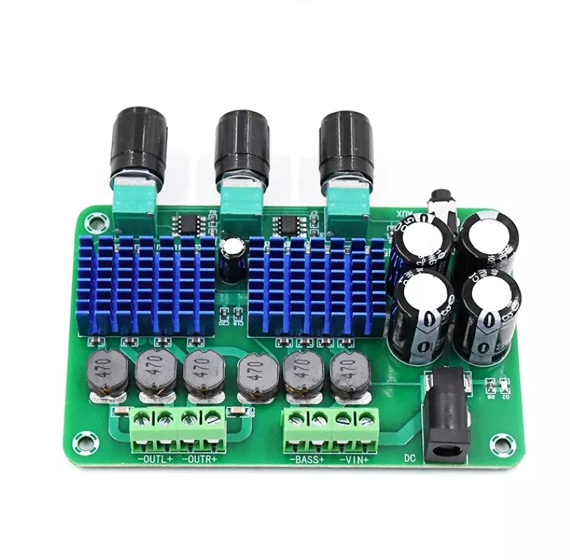 Support Custom-made karaoke digital audio power amplifier board 5.1 class D 500W amplifier PCBA circuit board