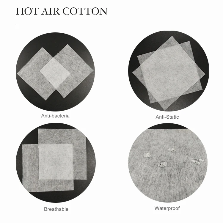 High Quality 100% ES fiber material hot air cotton