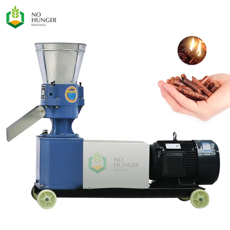 Factory Sale Wooden Cotton Seed Hull Rice Husk Straw Grass Wood Sawdust Pellet Machine For Making Wood Pellets