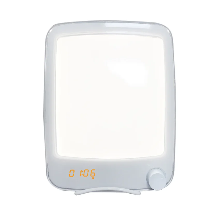 New Arrived LED Sad 10000 Lux Sun Light Therapy timer Depression treatment  table lamp
