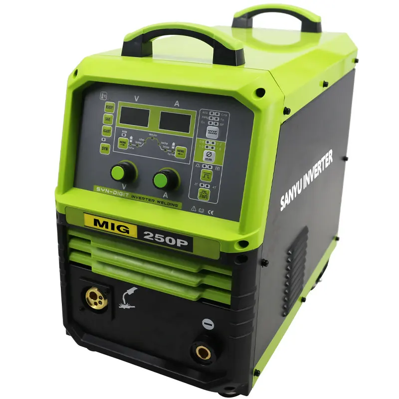 MIG-250PM IGBT Dual Pulse Gasless Portable MIG Welder