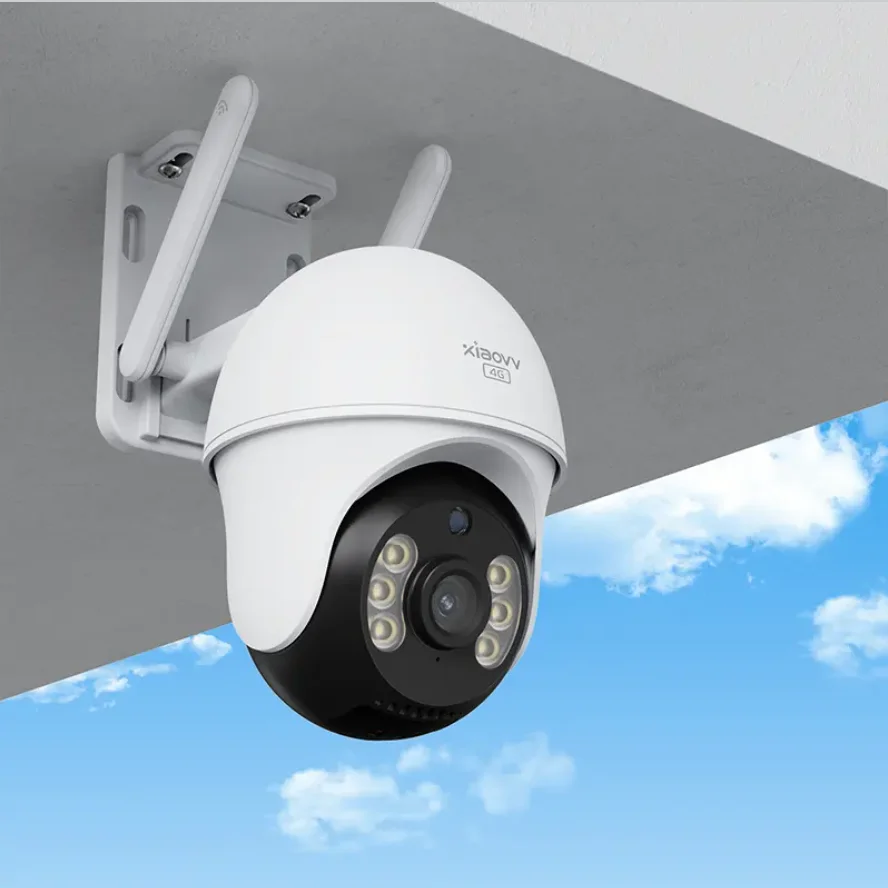 IP-камера видеонаблюдения с двойным объективом