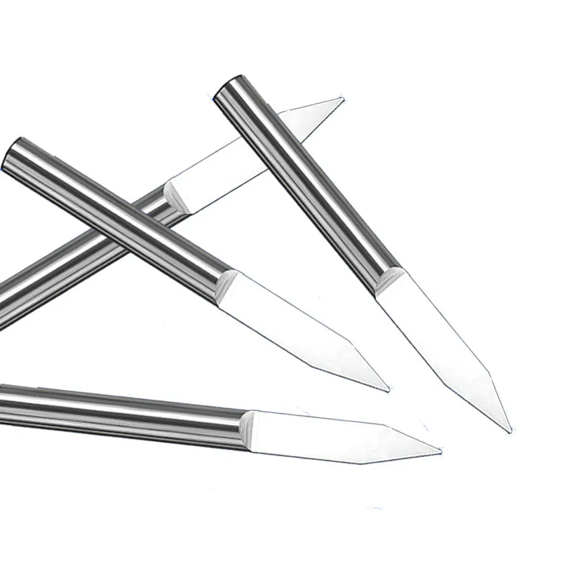 Weix Wholesale Flat Bottom V Shape Groove Milling Cutters Engraving Bits