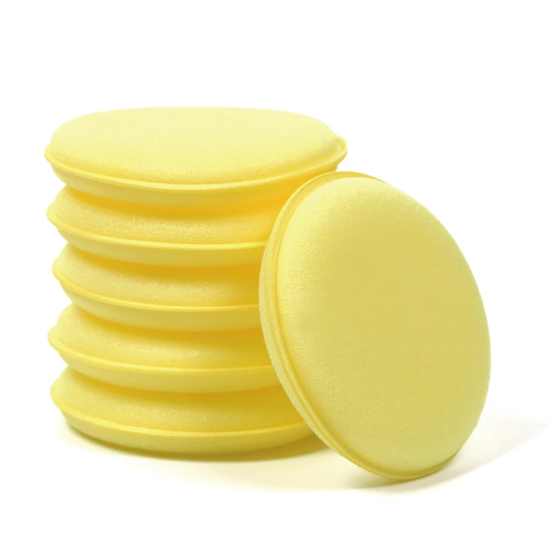 High Quality Detailing Tools Microfiber Nano Ceramic Sponge Car Coating Applicator Pad for Car Polish Wax