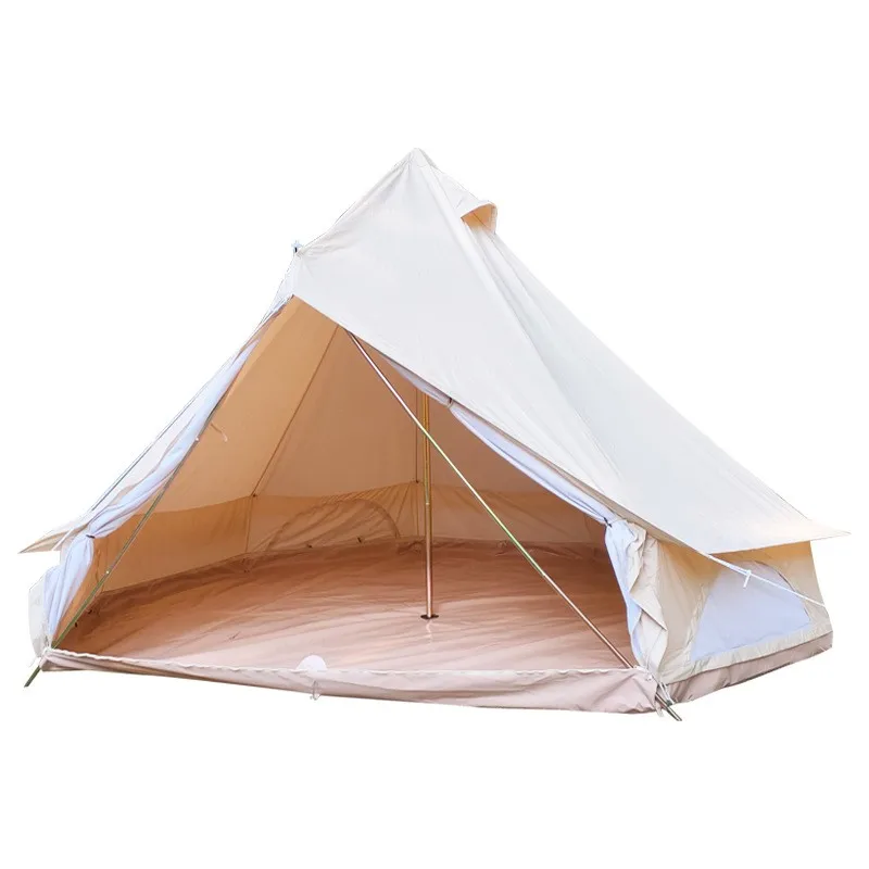 Bell tent cotton canvas outdoor glamping tents