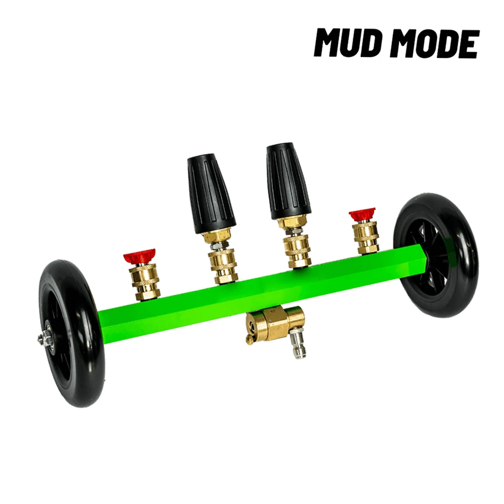 Multipurpose Undercarriage Cleaner Surface Cleaner 16 Inch Underbody Car Wash Water Broom Set