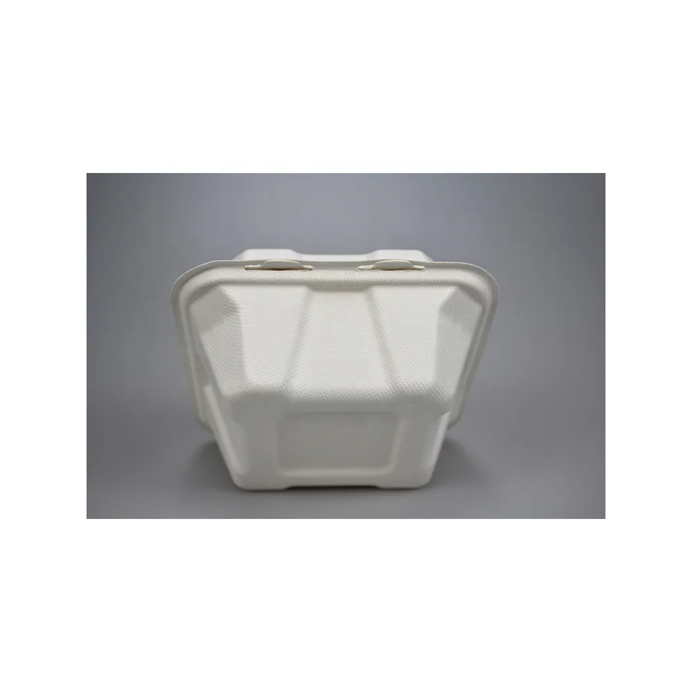 
Low Price Sugarcane Fiber Biodegradable Burger and Food Box with Superior Strength 