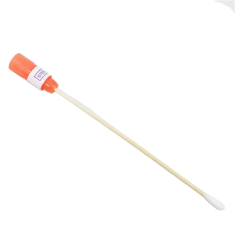 Медицинские Одноразовые женские стерильные Povidone йод ватные палочки медицинские деревянные палочки