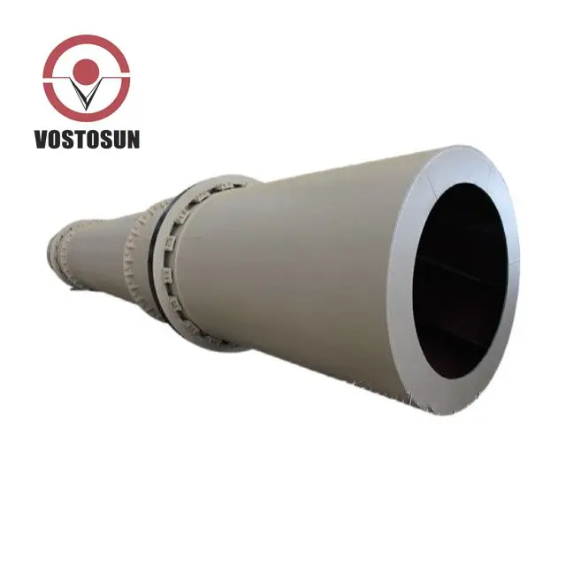 Wood Flour Chips Rotary Drum Drying Dryer Line
