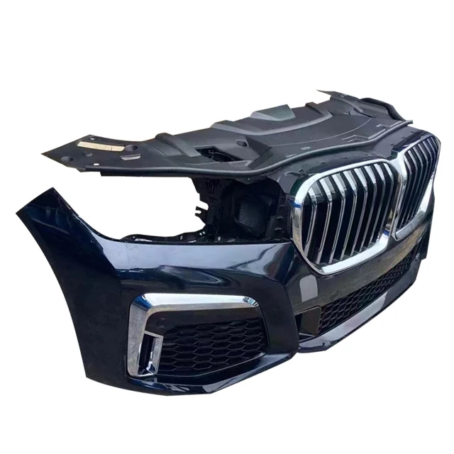 Modified Bodykit Front Rear Bumper Grille Exhaust F01F02 For BMW 7 series 2009-2014 730li 740li 750li Bumper