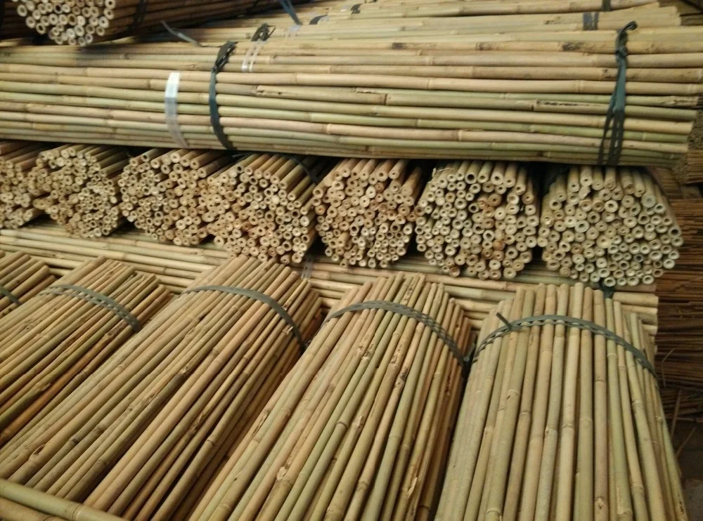 
Plant Support tonkin bamboo canes 150cm, Dia.12-14mm 