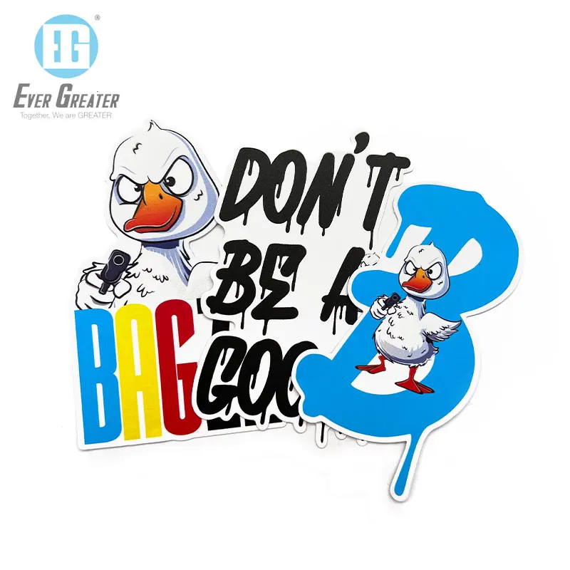 Wholesale High Quality Private Custom Colorful Aesthetic Cartoon Stickers