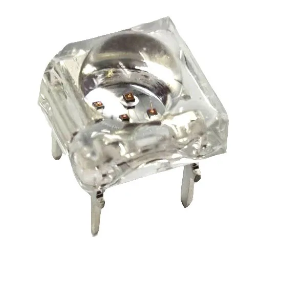Epistar chips clear frosted lens common anode cathode super flux RGB led diode 5mm Piranha for lights