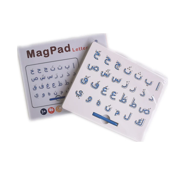 Arabic Magnetic Drawing Board toys Alphabet Letter Tracing Board Educational Letters Read Write Learning Alphabet Preschool Gift