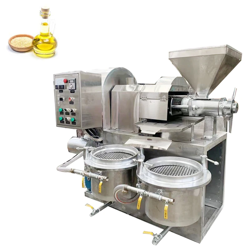 50-500Kg/H Coconut Oil Making Machine Coconut Oil Press Machine Copra Oil Pressing Machinery