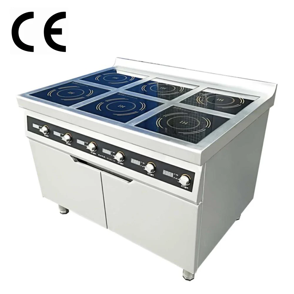 ETL 6 Burners Commercial induction cooker American using Cooker induction Range