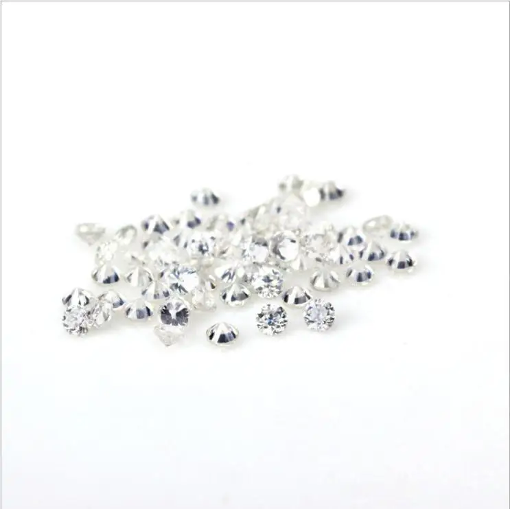 
hot sale round shape moissanite 0.5ct G color 5mm moissanite price per carat 