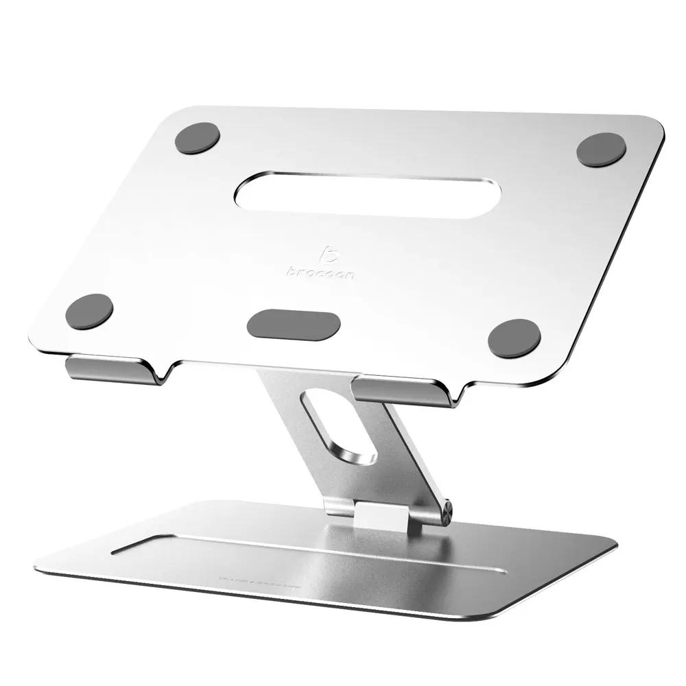 Wholesale Home Office Adjustable Foldable Aluminum Laptop Stand Ergonomic Folding Portable Desktop Holder