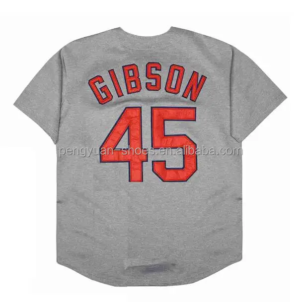 Best Quality #1 Ozzie Smith #20 Lou Brock #45 Bob Gibson Stitched Customizable American Baseball Jersey