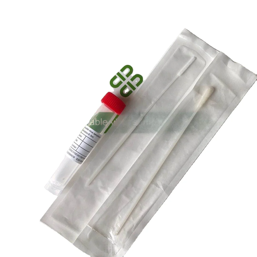 VTM kit manufacturer worldwide viral transport medium kit with 3ml solution vtm test kit vtm 2 swab