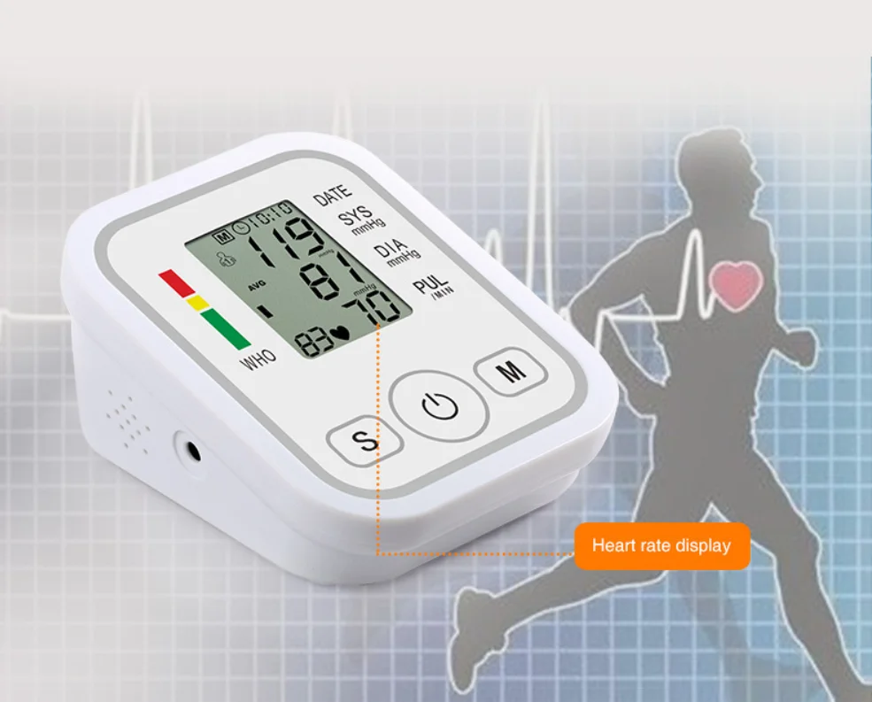 
China hot sle 4G/LTE Automatic Tensiometre Electric Digital Automatic electronic digital upper arm blood pressure monitor 