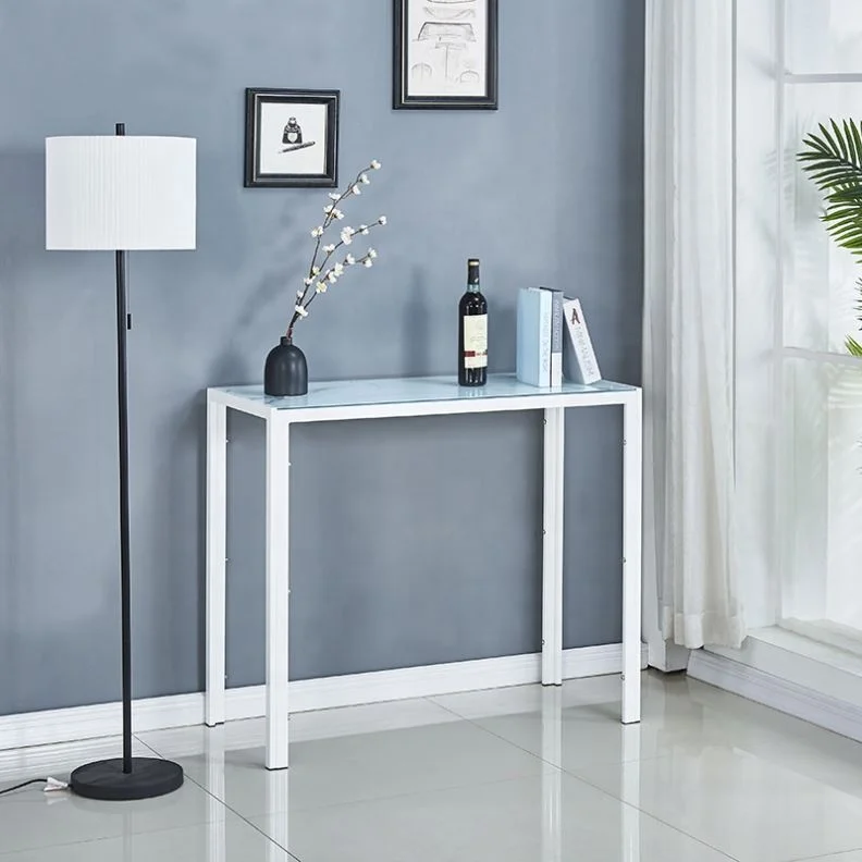 Free Sample Italian Furniture Tempered Glass Coffee Table Modern Design Side Table