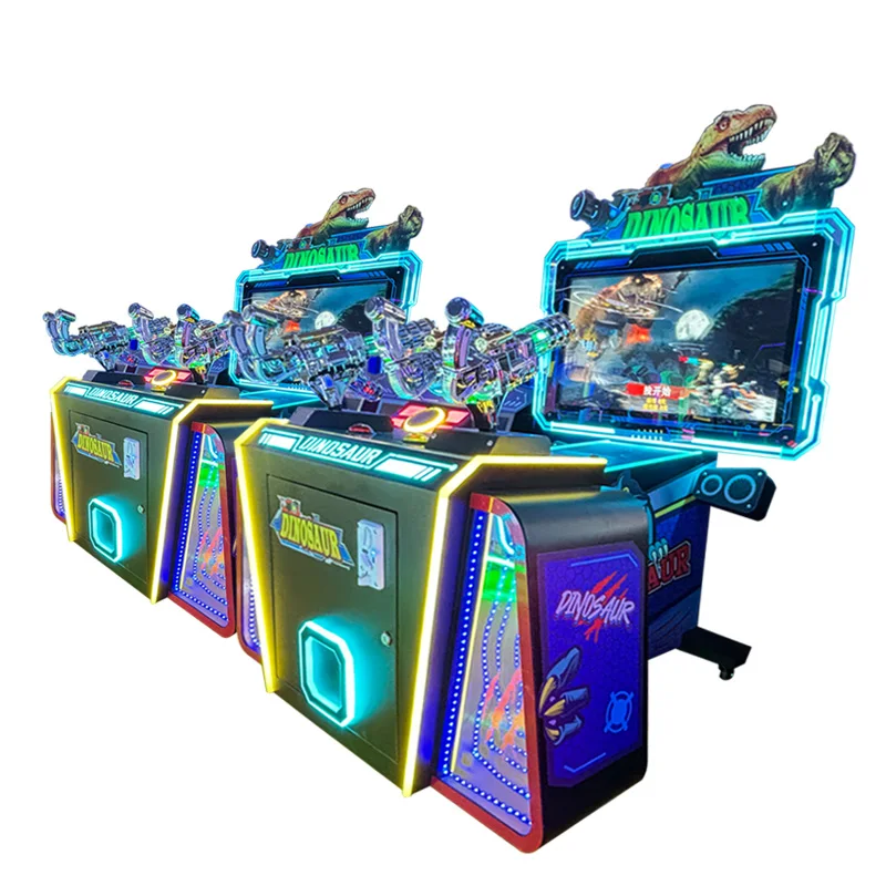 Game city arcade two-person shooting machine Dinosaur age coin-operated game machine