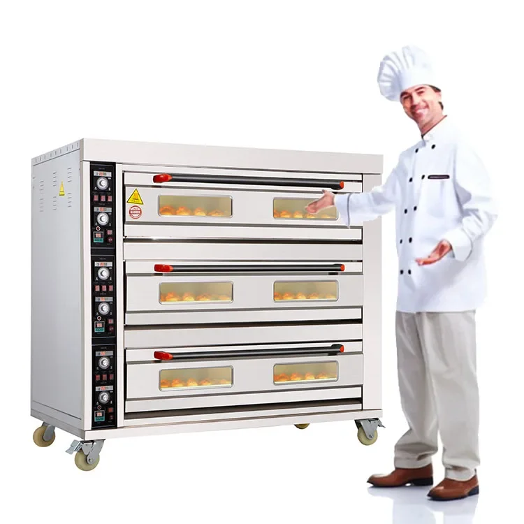 Hot sale commercial oven gas and electric commercial kitchen oven bread oven for commercial bakery