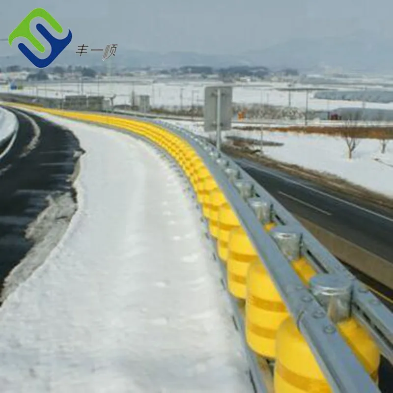 Highway Traffic Safety Barrier Rolling Road Safety guardrail barrier roller