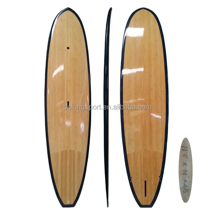Popular hot selling bamboo sup paddle boards