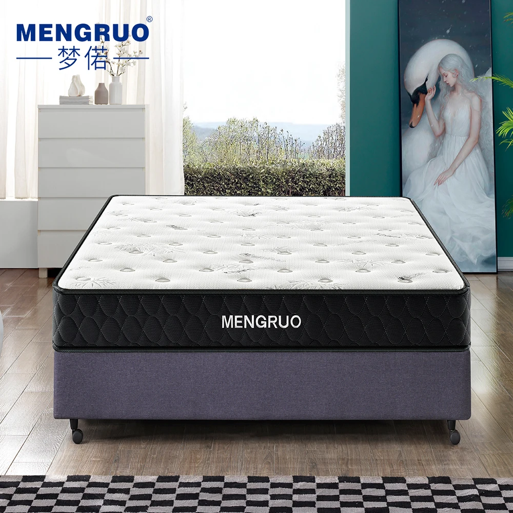 Wholesale Cheap Rebound Foam Matress With  Top Sleep Well Bedroom Furniture Prices King Size Mattress