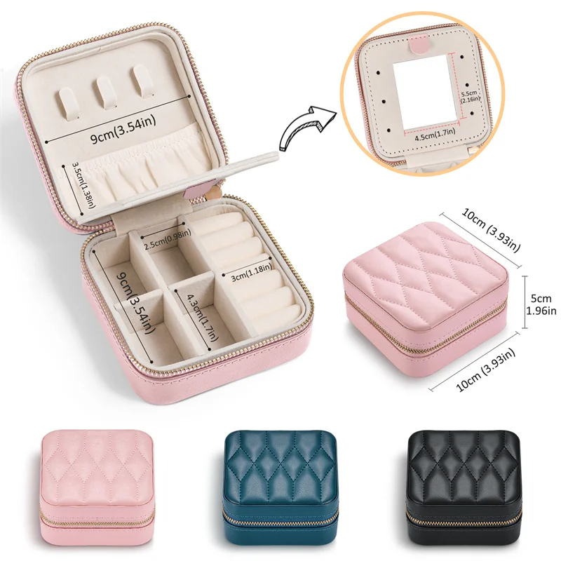 Business Paper Handmade Wholesale Leather Luxury Customized Bags Boxes Cute Small Pouch Packaging Box For Jewelry Sets Pouches