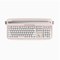 ACTTO 2021 Professional custom keyboard for laptop 106 Keys magic BT keyboard for tablet Stylish retro wireless keyboardB505