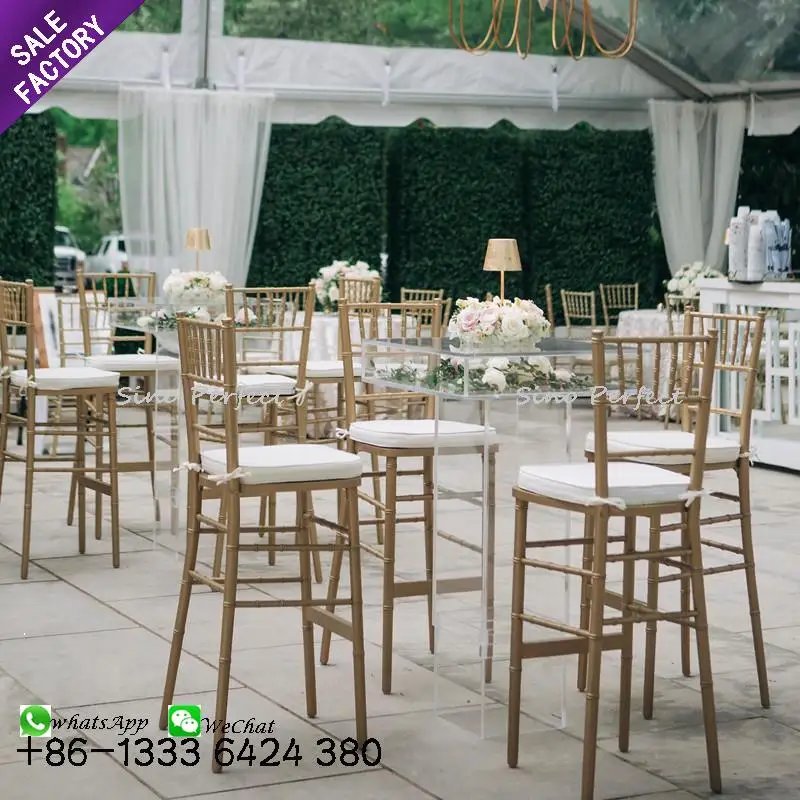 Good Quality Stacking Event Banquet Wedding Furniture Napoleon White Metal Aluminum Wedding Chair