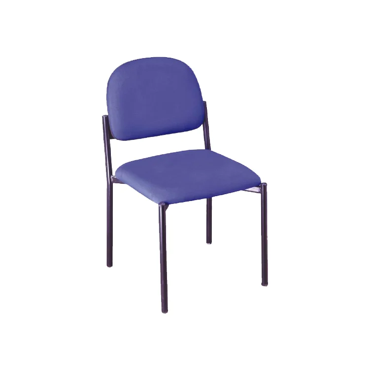 Simplified four-legged chair without armrests JYX-WC-04F