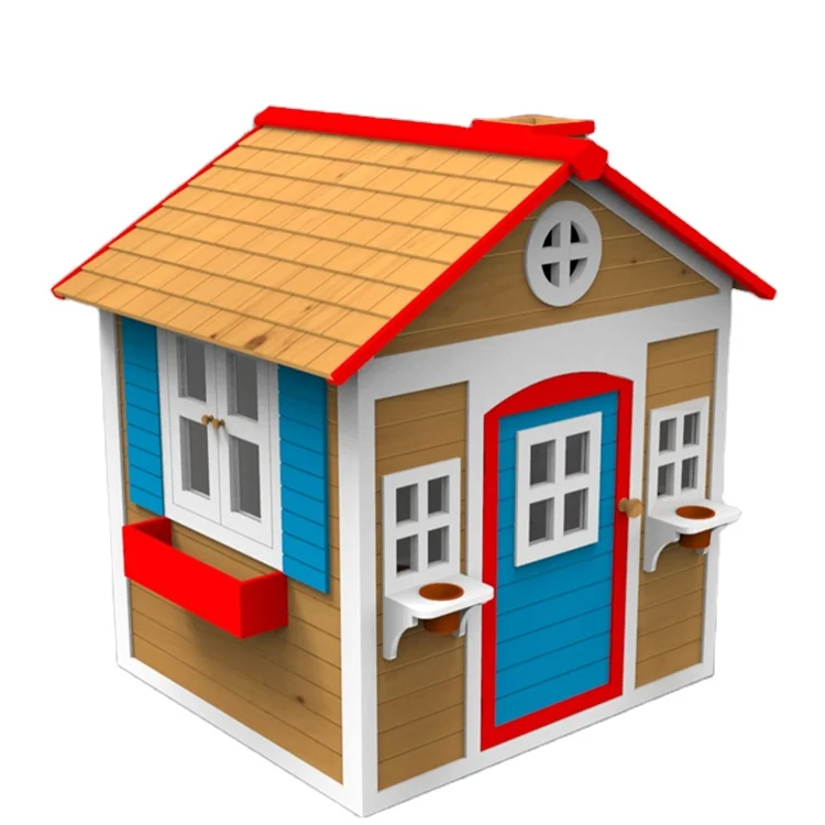 Playhouses for kids outdoor with colorful design