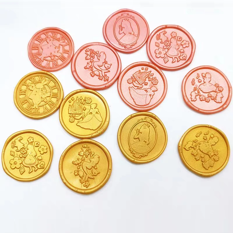 Luxury Self-Adhesive Resin Wax Seals Custom Stamp Stickers for Office and Wedding Events