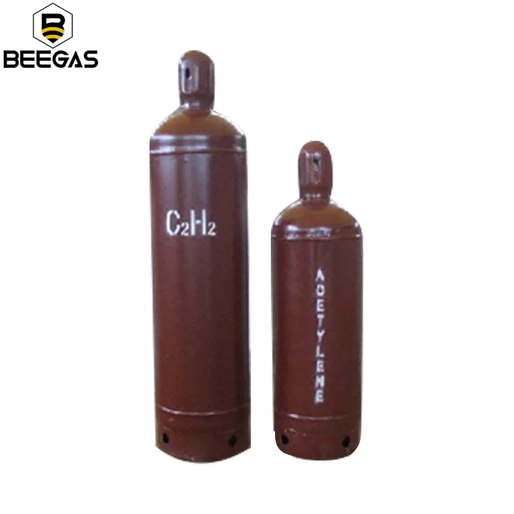 Golden Supplier 60L Acetylene And Oxygene Bottle Dissolved 10.2Kg Empty Acetylene Gas Cylinder Price