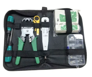 10 IN 1 Network Tool Kit Hardware Network Pliers Set three-purpose network cable pliers tester home maintenance kit set
