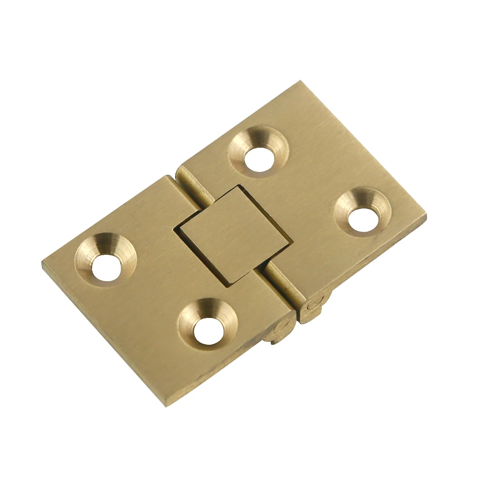 180 degree folding table hinge brass flap hinge 50*30*2.5mm copper hinge