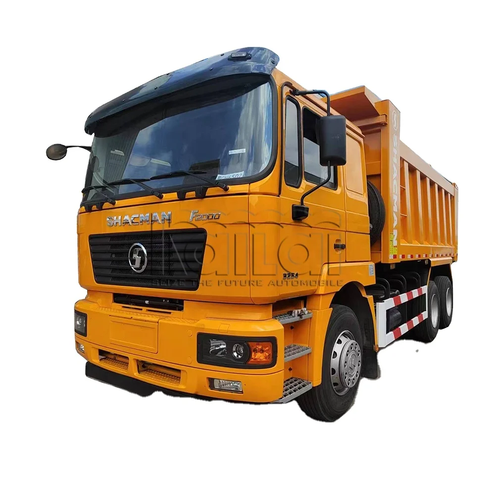 Algeria Shacman F2000 6x4 Tipper Dump Truck Weichai Engine Fast Gear Left drive for sale