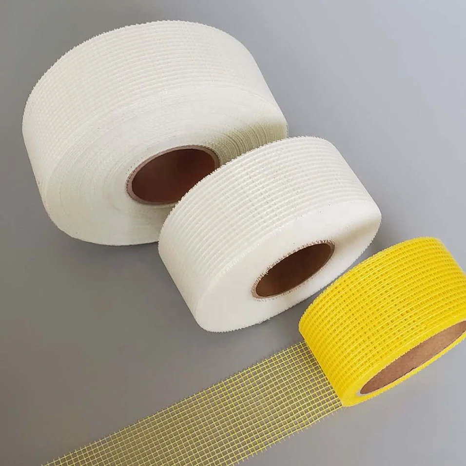 self adhesive fiberglass plasterboard mesh cut tape for drywall crack joint