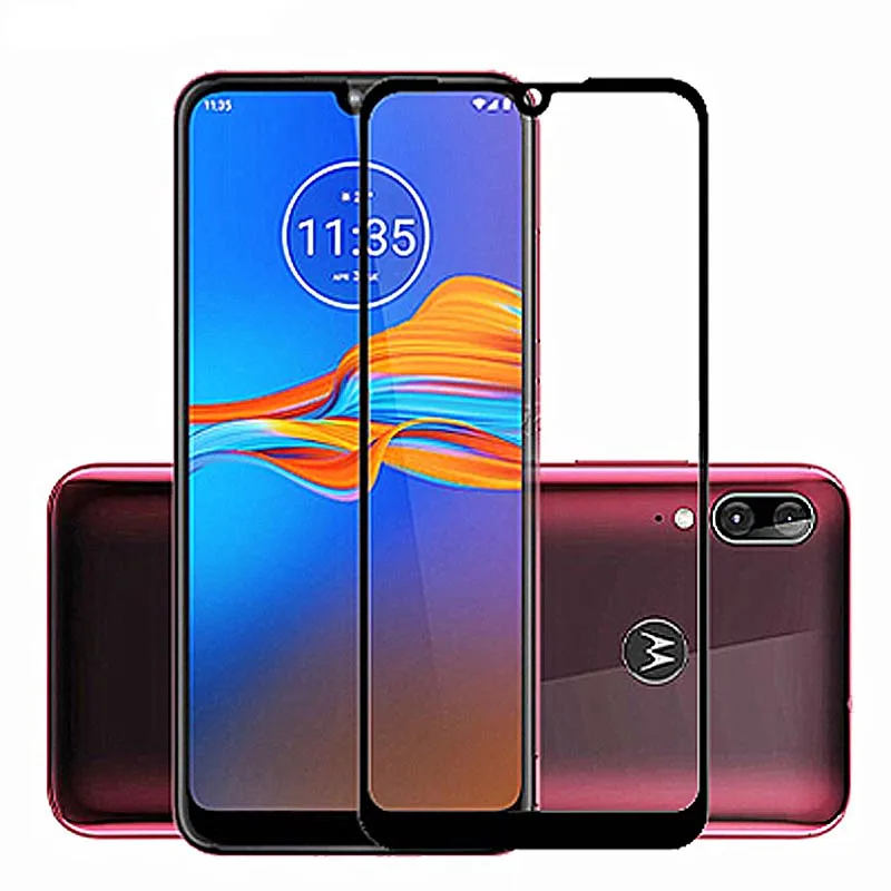 
For Motorola Moto ONE ZOOM Macro Action Hyper Fusion Vision Plus Full Cover Curved Tempered Glass Screen Protector 